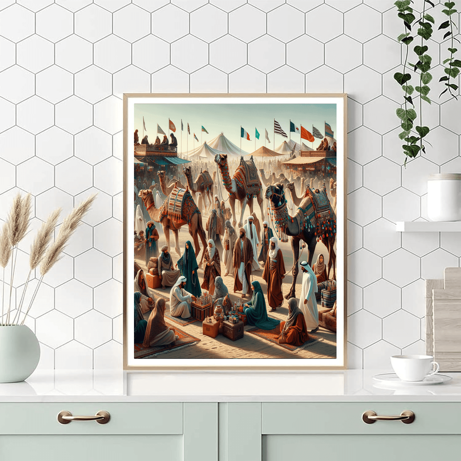 Pushkar Camel Fair - Pushkar Paint By Color