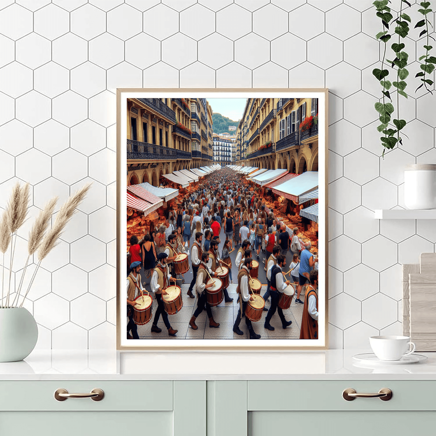 San Sebastián Day - San Sebastián, Spain Painting By Numbers Kit