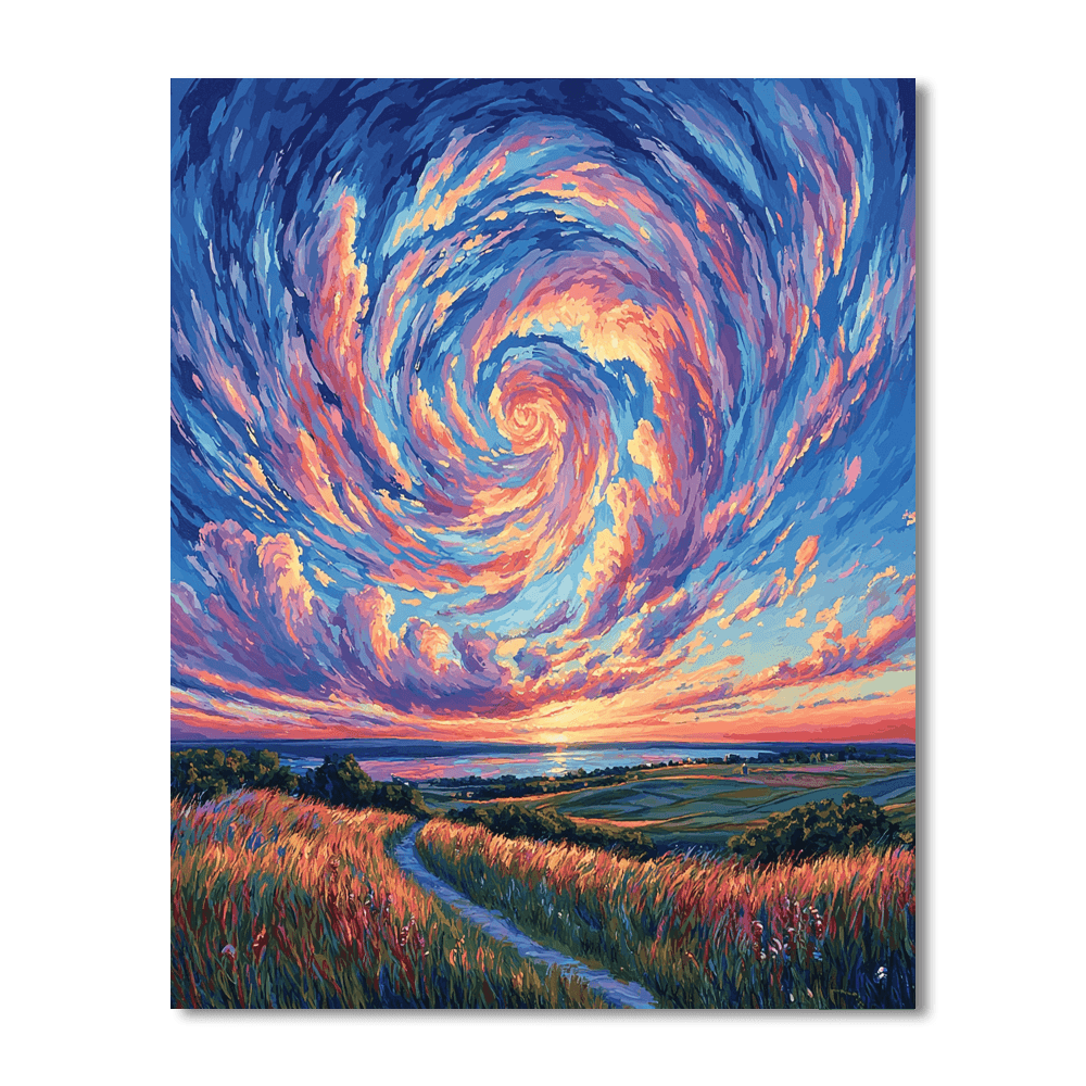John Constable Inspired Skyward Dreams  Paint By Numbers