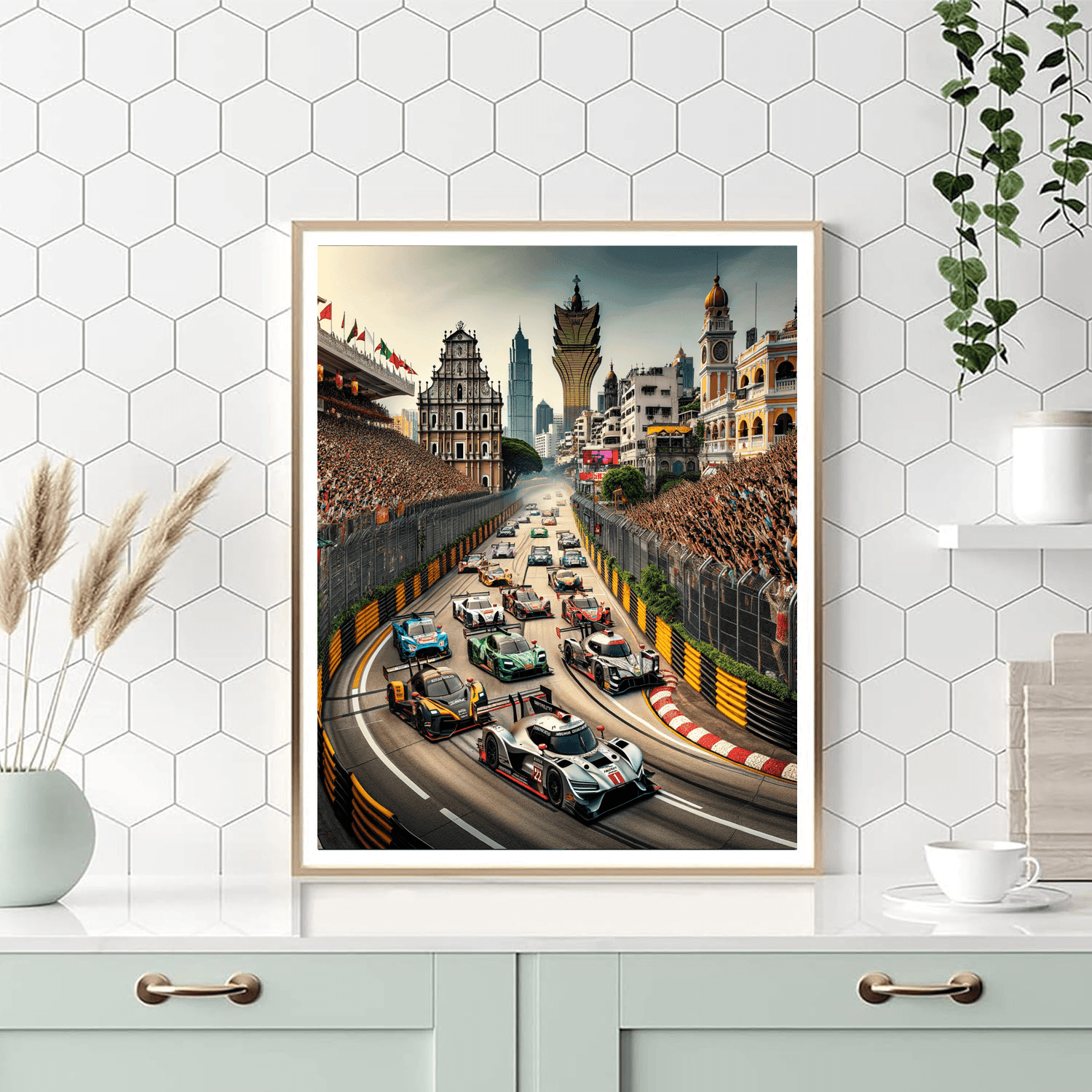 Macau Grand Prix - Macau Paint By Color