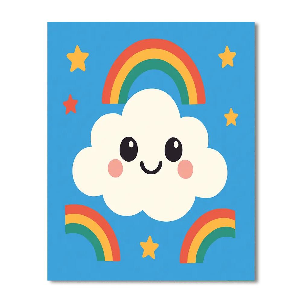 Bouncy Cloud Paint By Numbers Kits