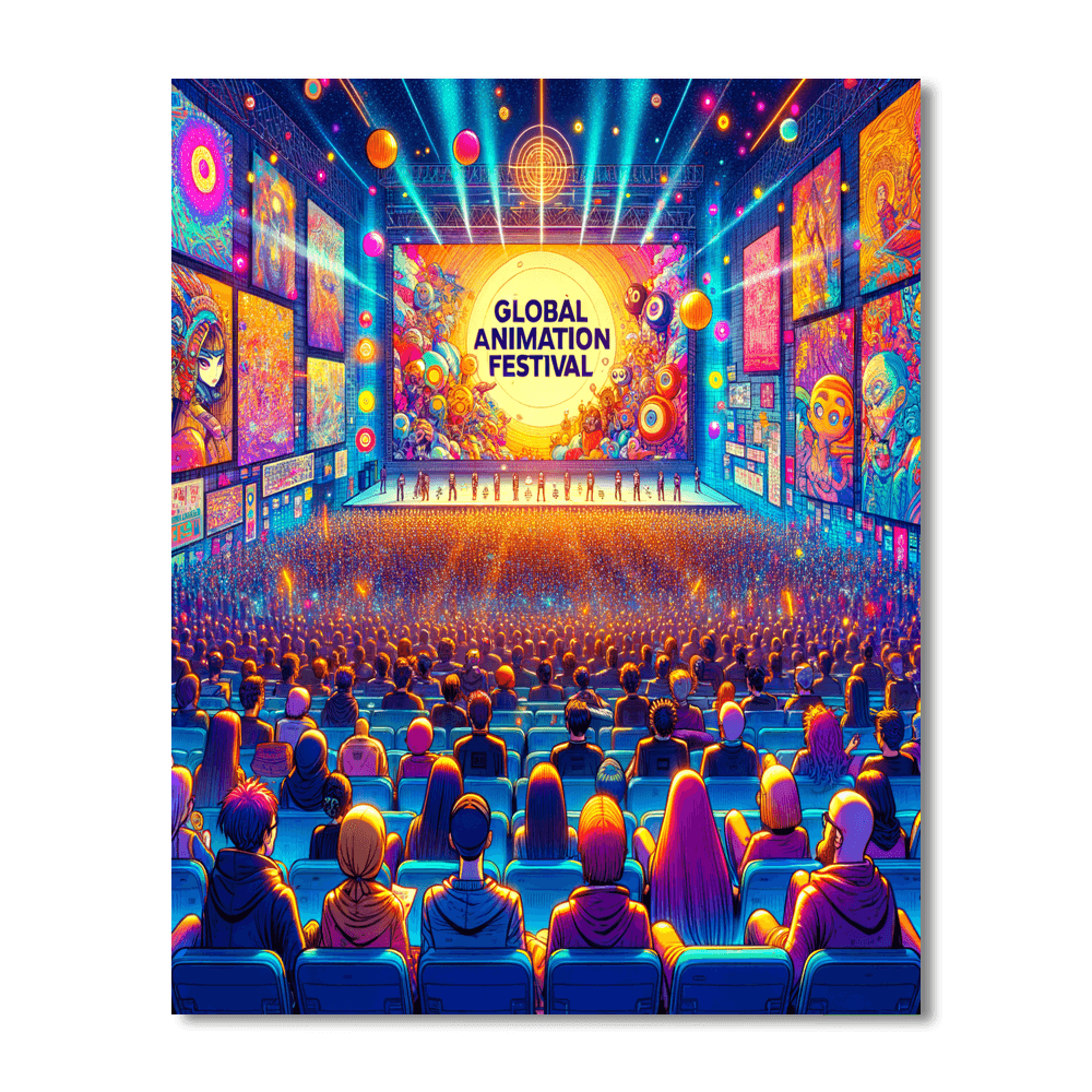 World Animation Festival Paint By Number