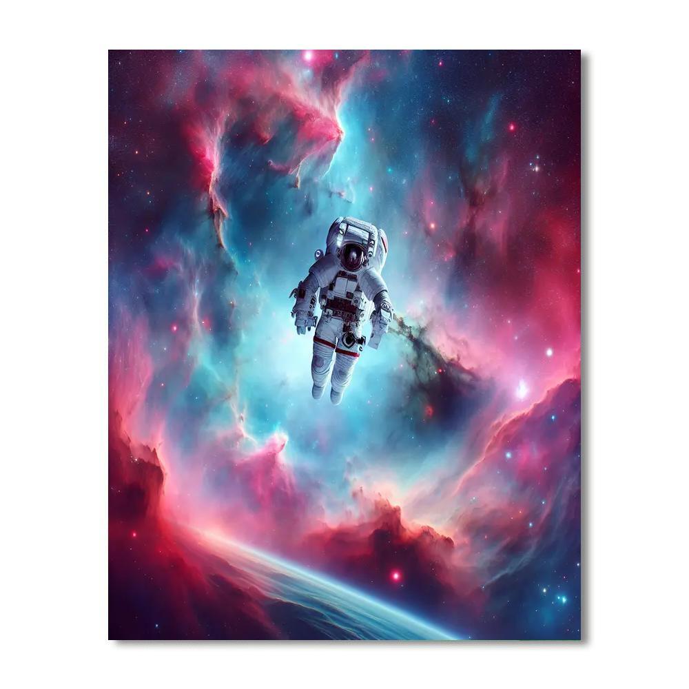 Astronaut Space Journey Numbered Painting Kits