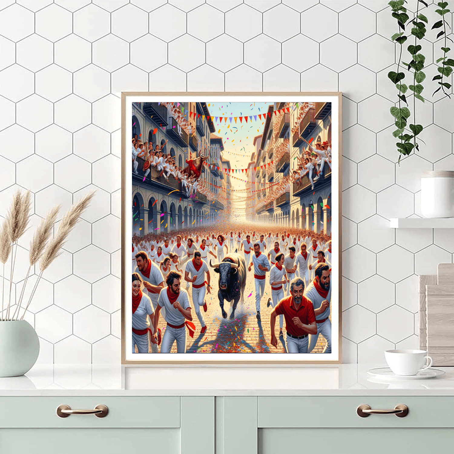 San Fermin - Pamplona Painting By Numbers Kit
