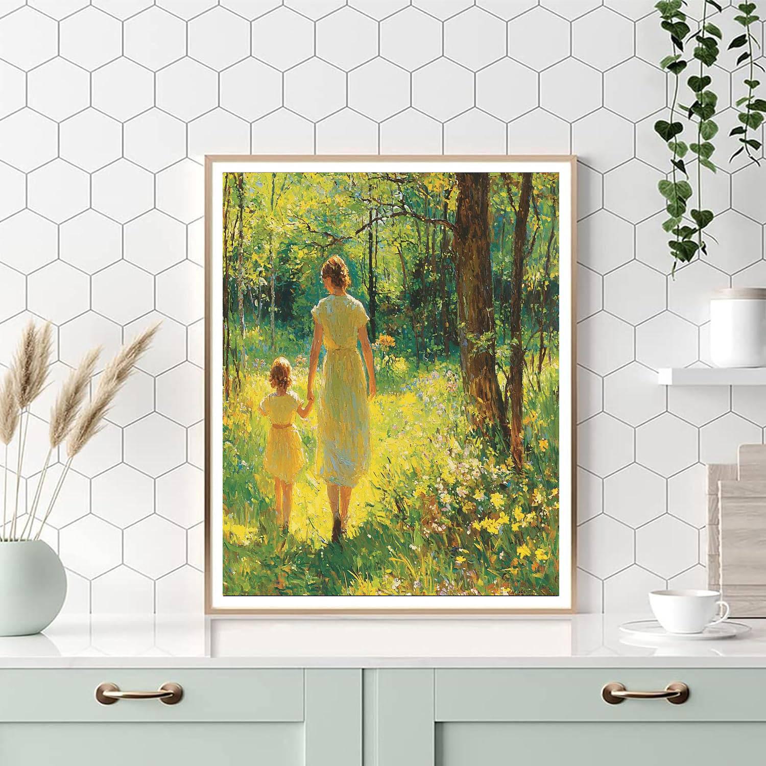 Mothers As Guiding Stars Paint By Numbers Kits