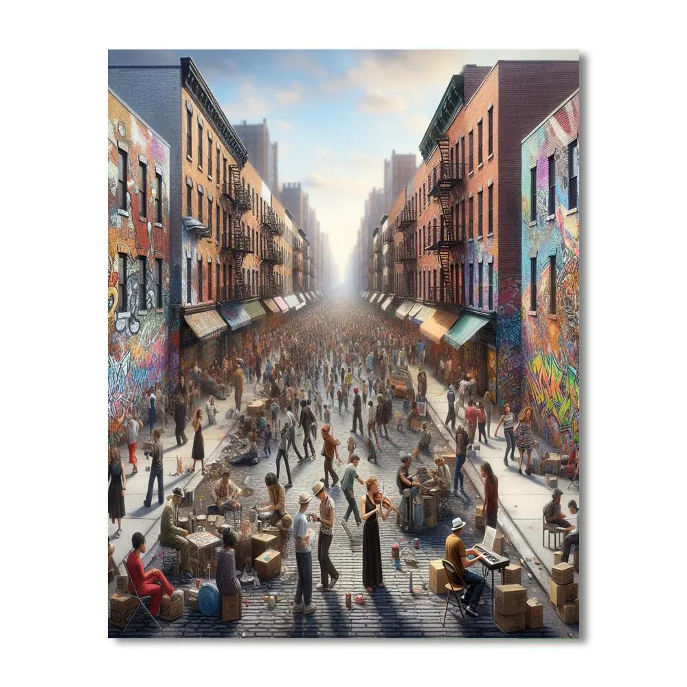 The International Festival Of Street Art Paint By Numbers