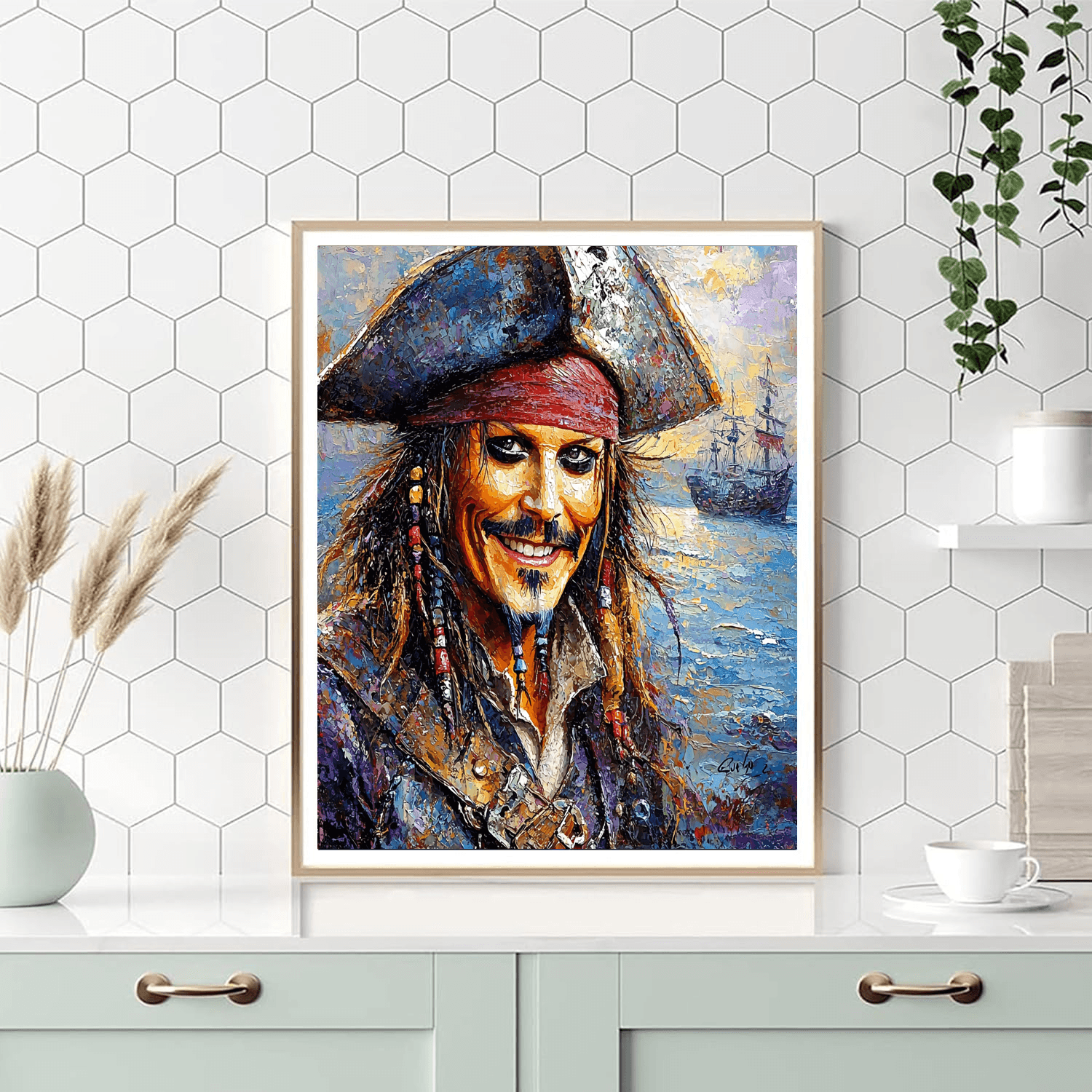 Johnny Depp: Pirate Of The Caribbean's Dreamscape Paint By Numbers Kits