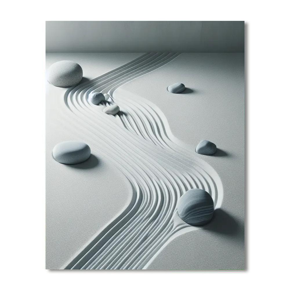 Zen Garden Simplicity Paint By Numbers Kits