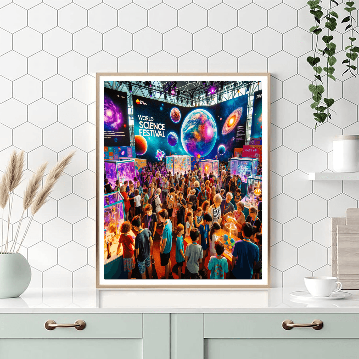 The World Science Festival - Australia DIY Paint By Numbers