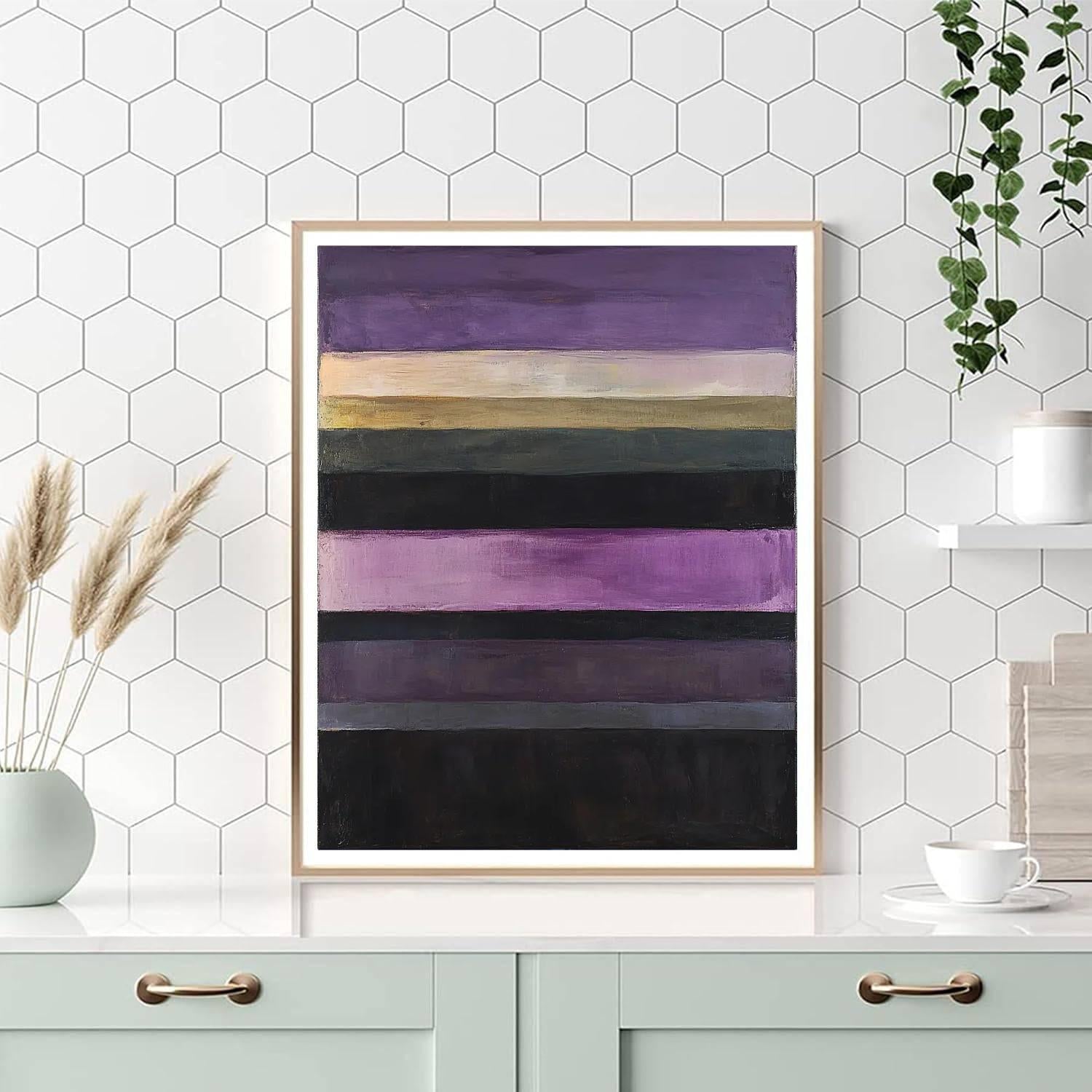 Mark Rothko Inspired Mystic Fields  Numbered Painting Kits