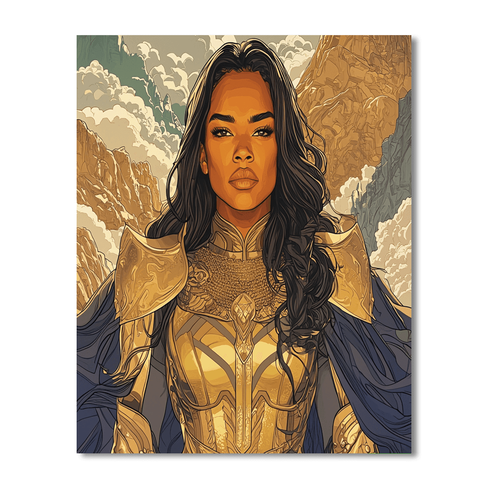 Tessa Thompson: The Bold Valkyrie Of Representation Paint By Numbers