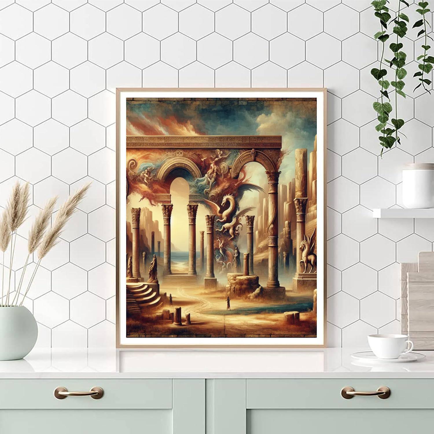Timeless Ancient Wonders Paint By Number