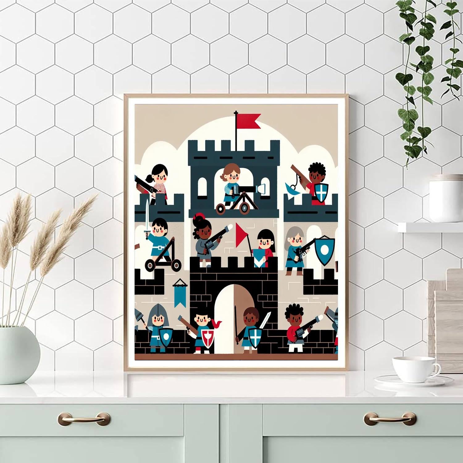 Castle Siege Simulator Paint By Number