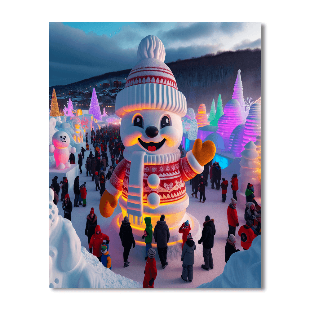 Karnaval De Quebec Numbered Painting Kits