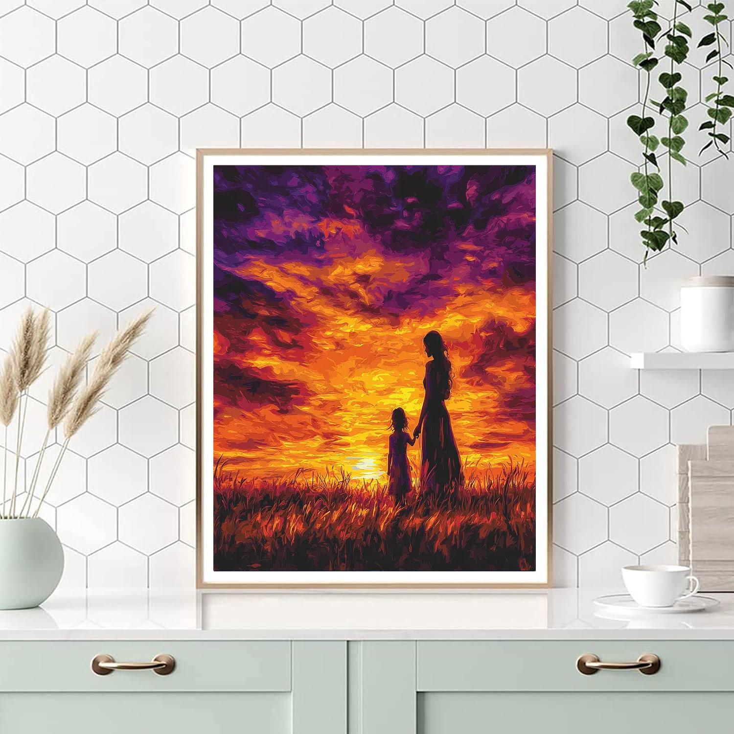 Hearts On The Horizon Paint By Color