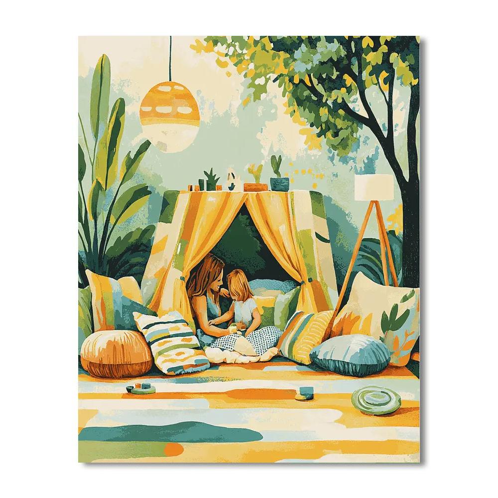 Pillow Fort Adventures Paint By Number