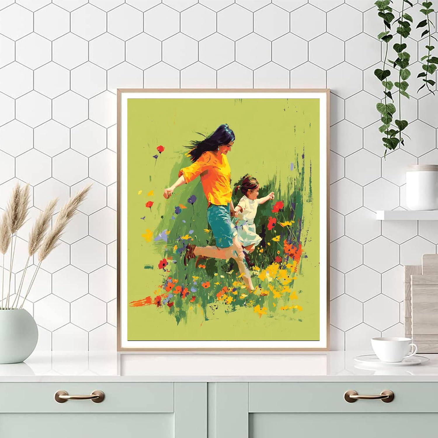 Frolicking In The Field Paint By Numbers Kits