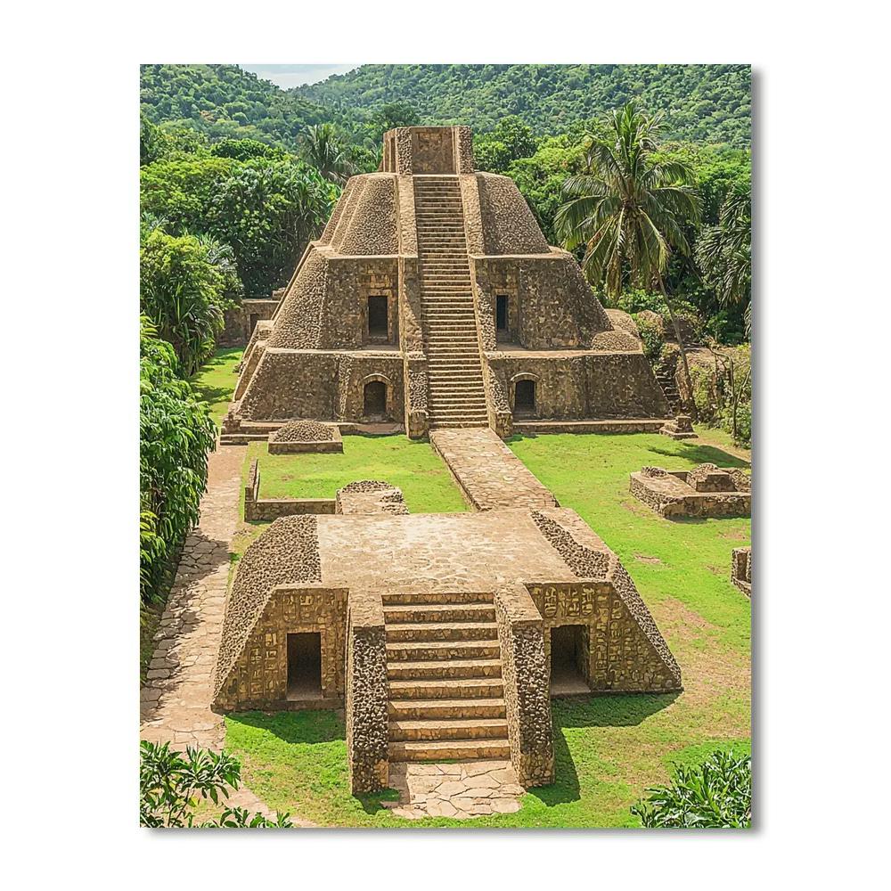 Chichen Itza - Yucatán Peninsula Paint By Color