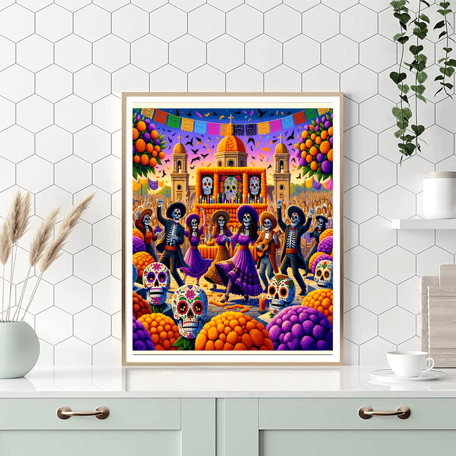 Day Of The Dead - Mexico City, Mexico Paint By Number