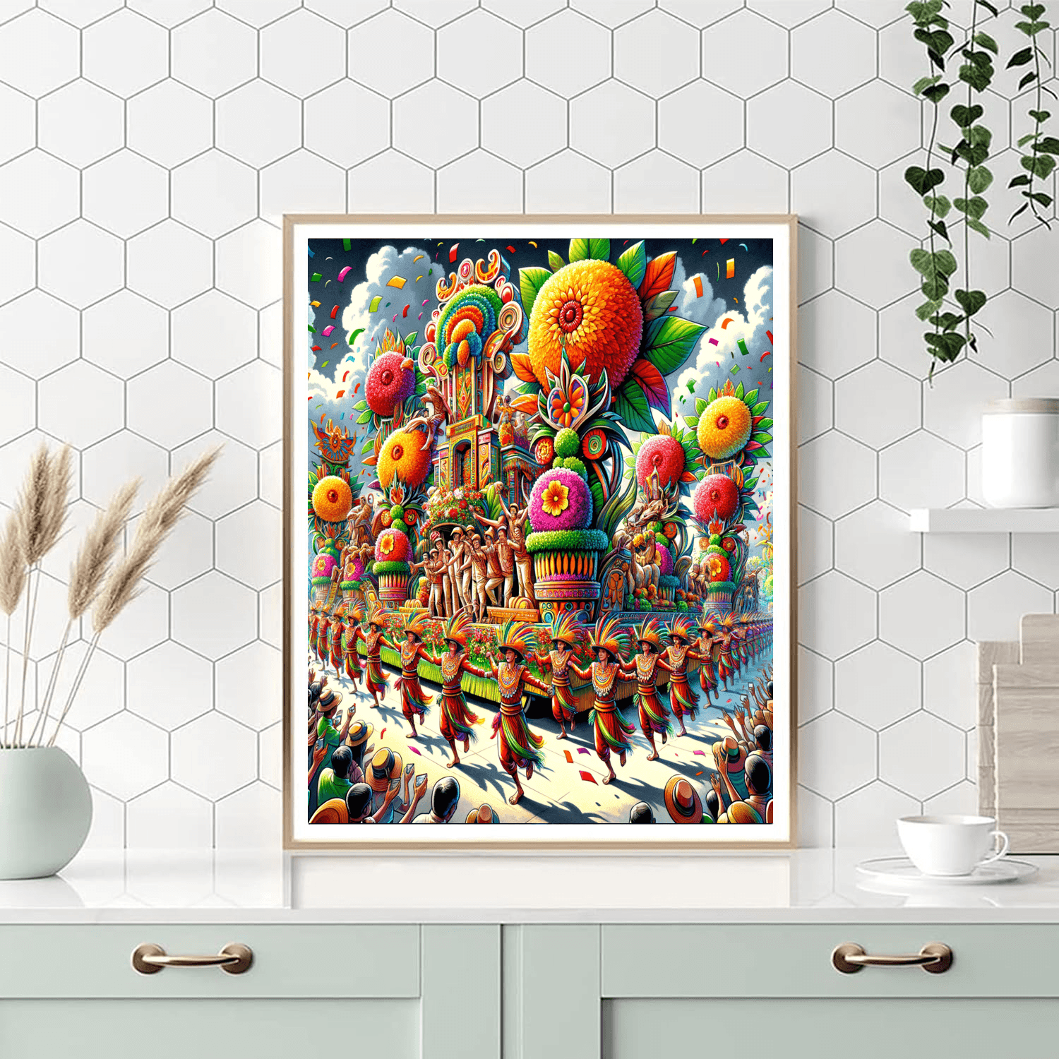 Kadayawan Festival - Davao City Painting By Numbers Kit