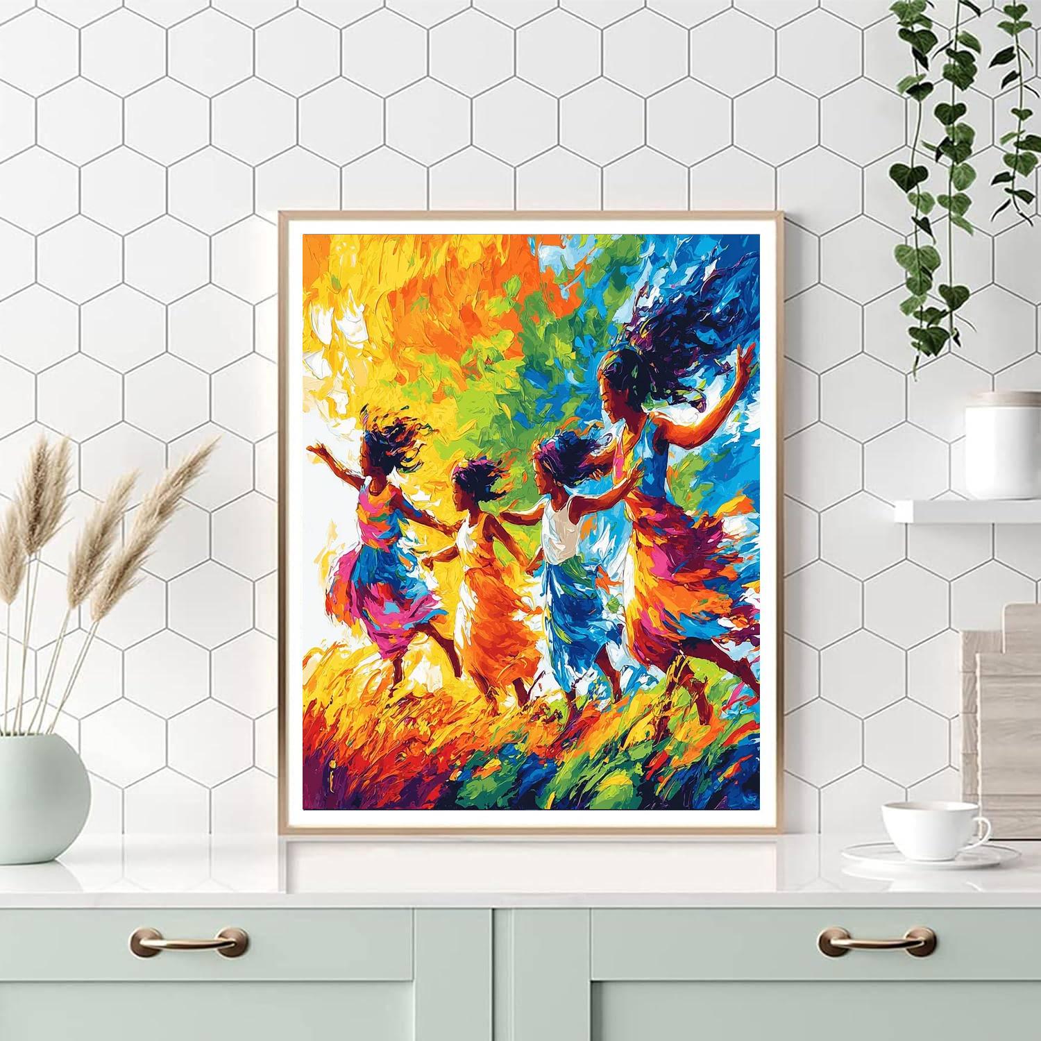 Mothers Of The Earth Painting Number Kit