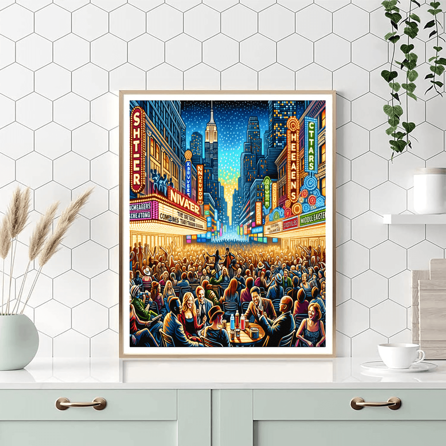 Melbourne International Comedy Festival - Melbourne, Australia Number Painting