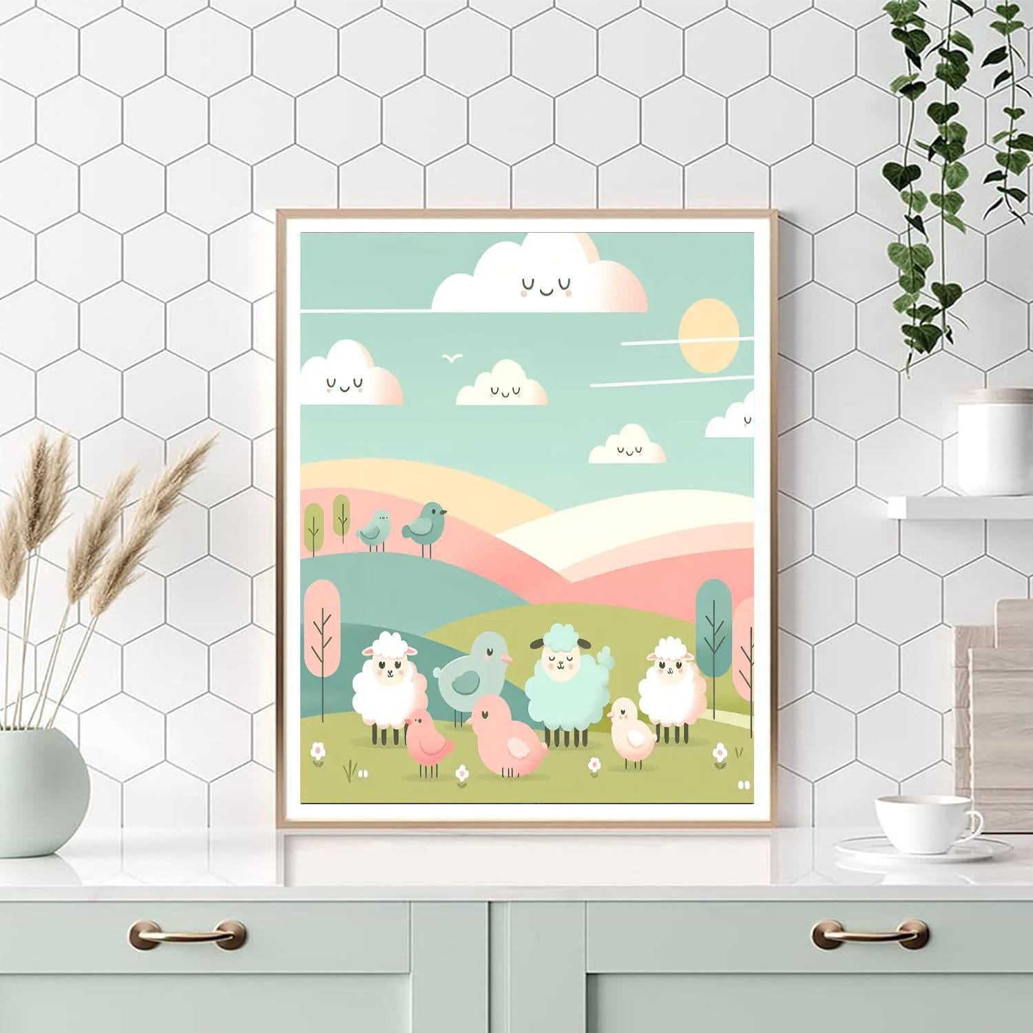 Harmony In The Hills Numbered Painting Kits