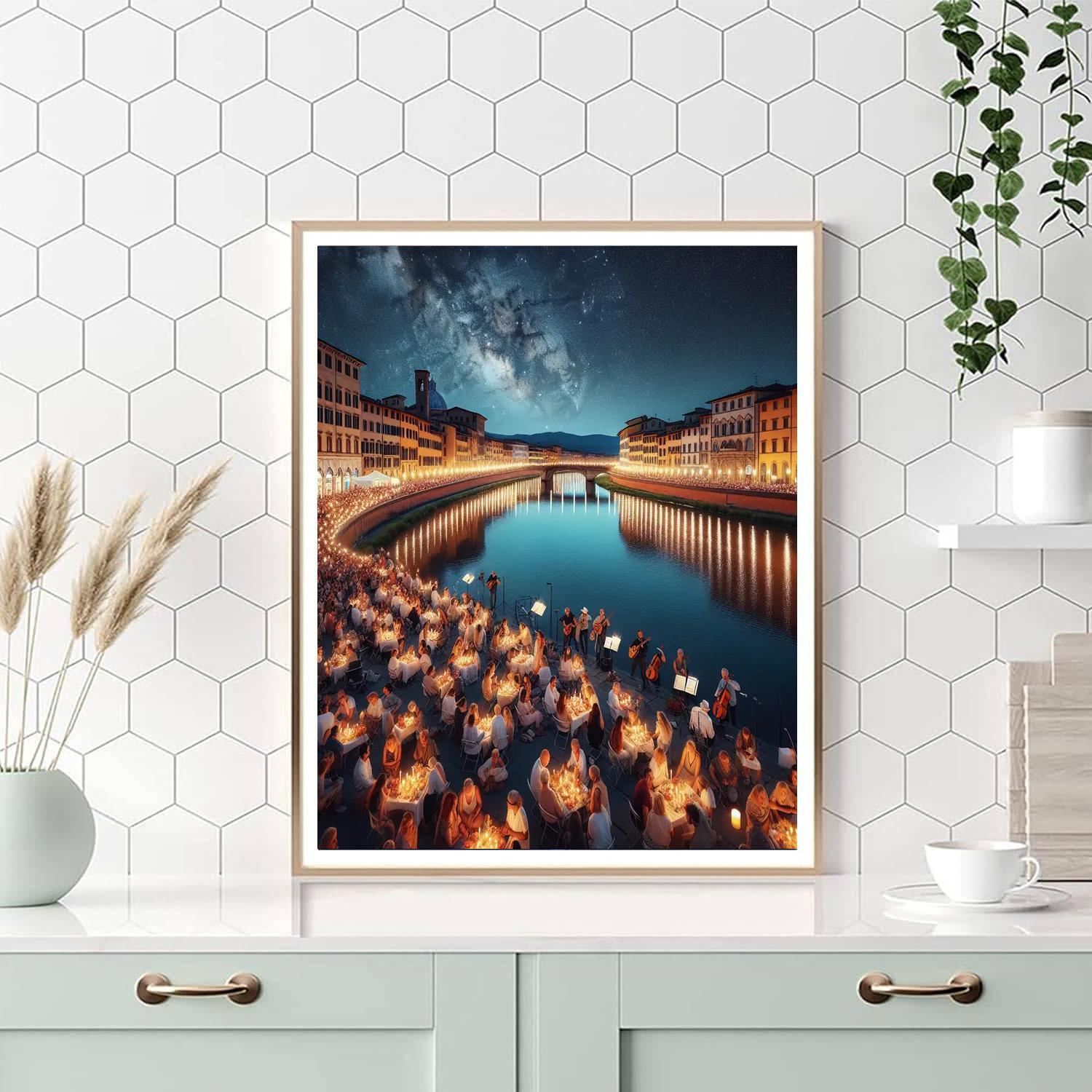 Luminara Festival - Italy Paint By Color