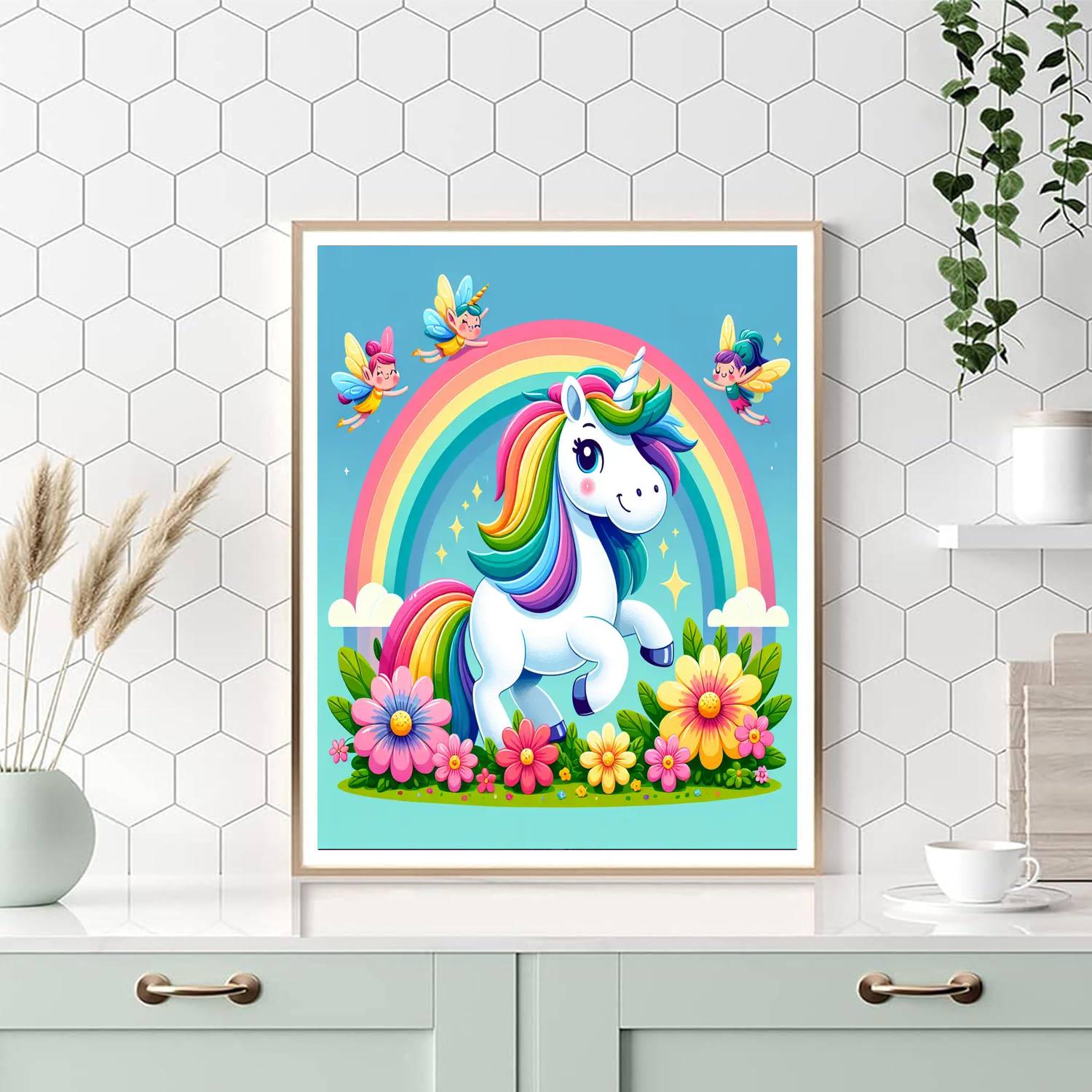 Magic Creatures Number Painting