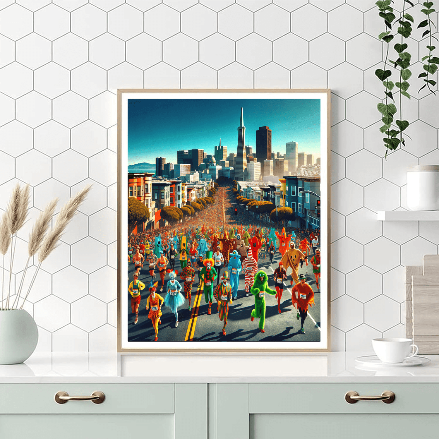 Bay To Breakers - San Francisco, Usa Paint By Number