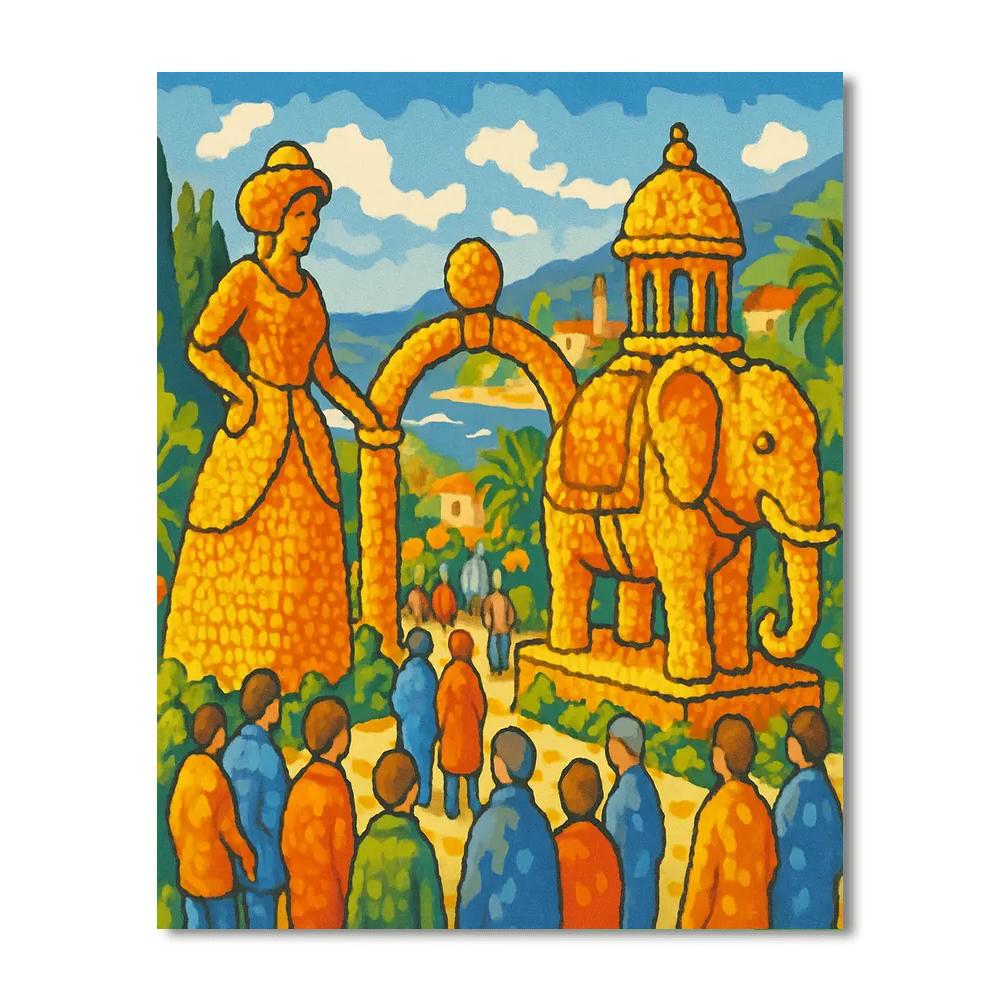 La Fête Du Citron - France Paint By Number