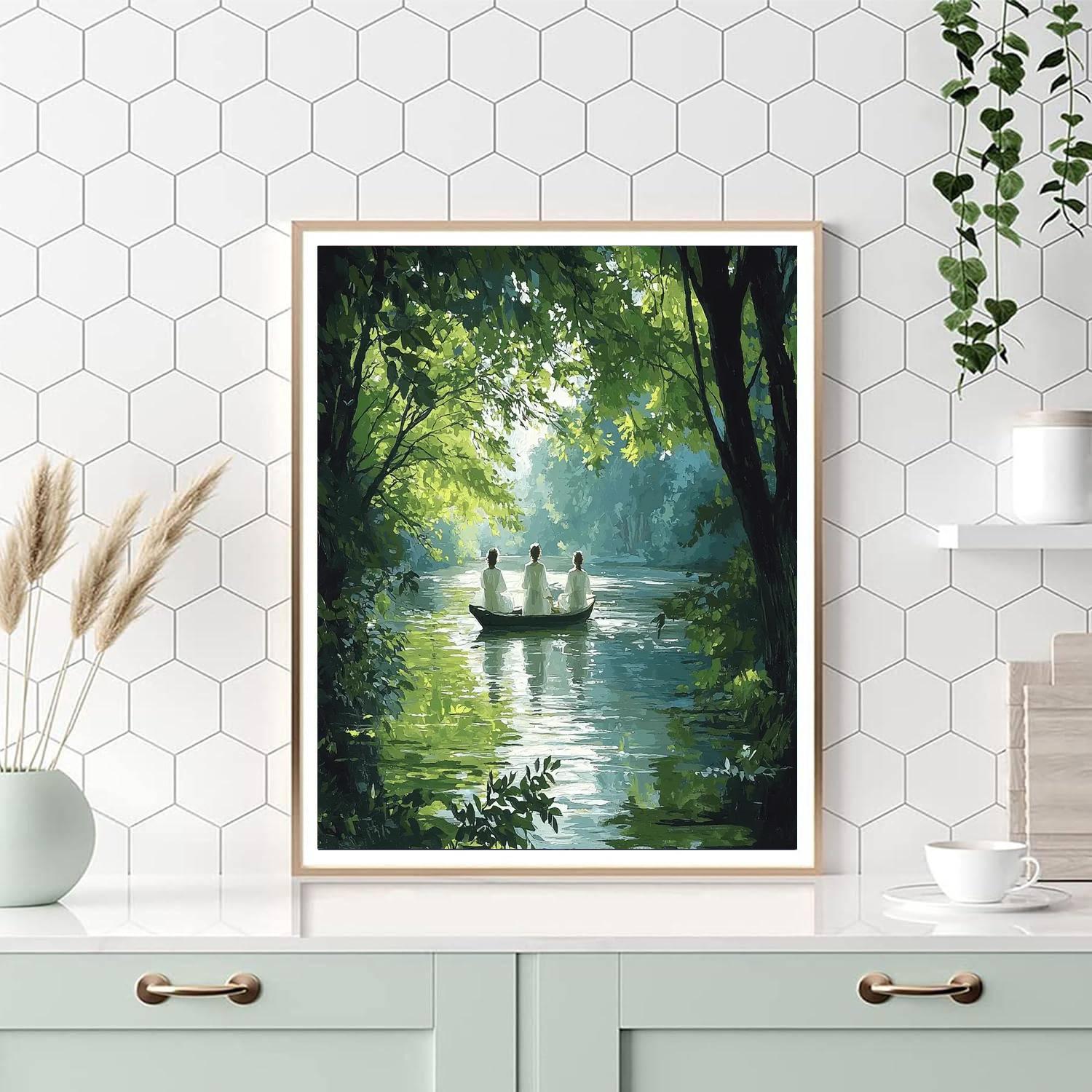 Moments Of Calm Number Painting