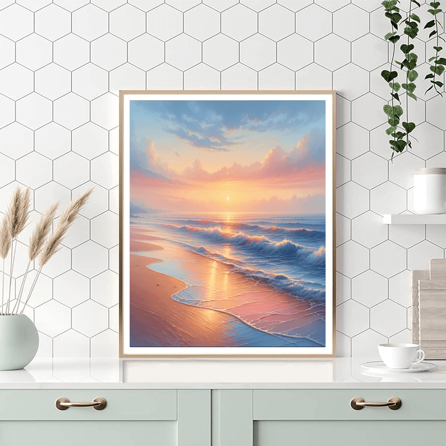 Serenity Of The Seashore Paint By Numbers Kits