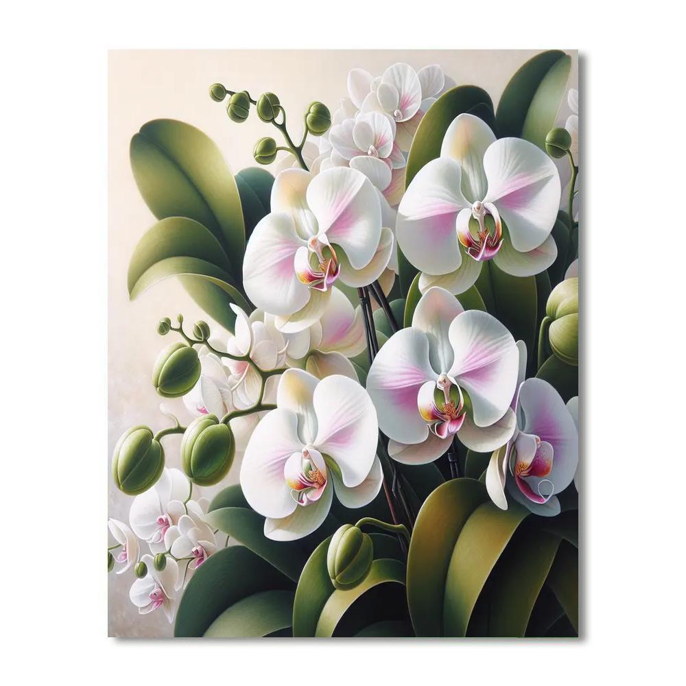 Orchid Serenity Paint By Numbers Kits