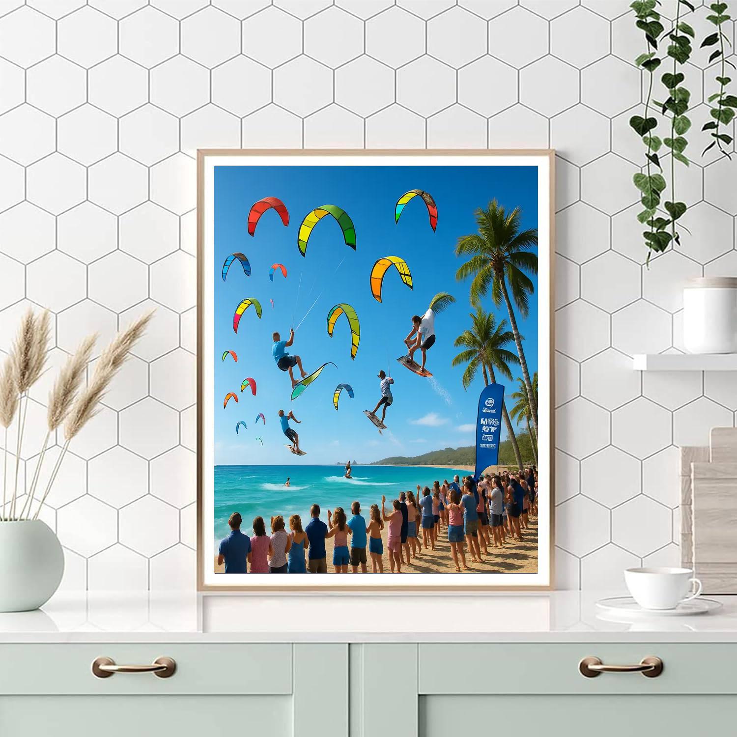 International Kitesurfing World Cup - Italy DIY Paint By Numbers
