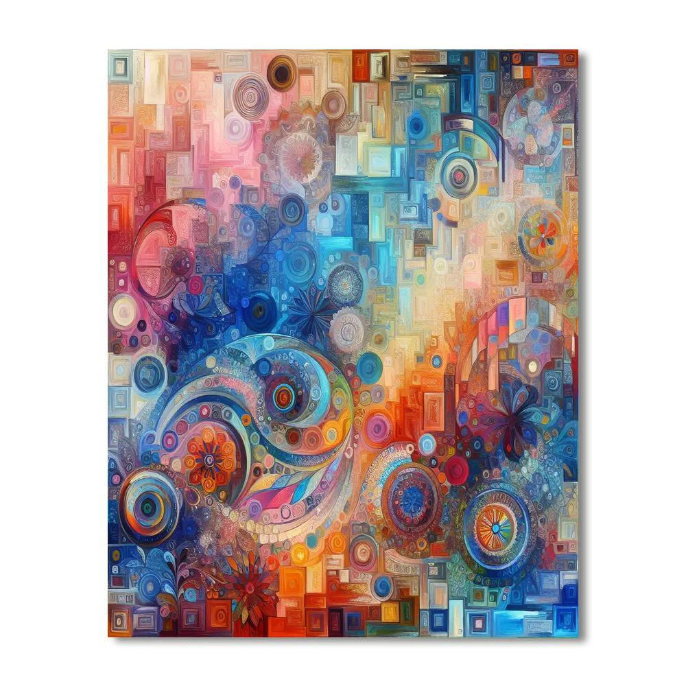 Artistic Bohemian Whimsy Paint By Number