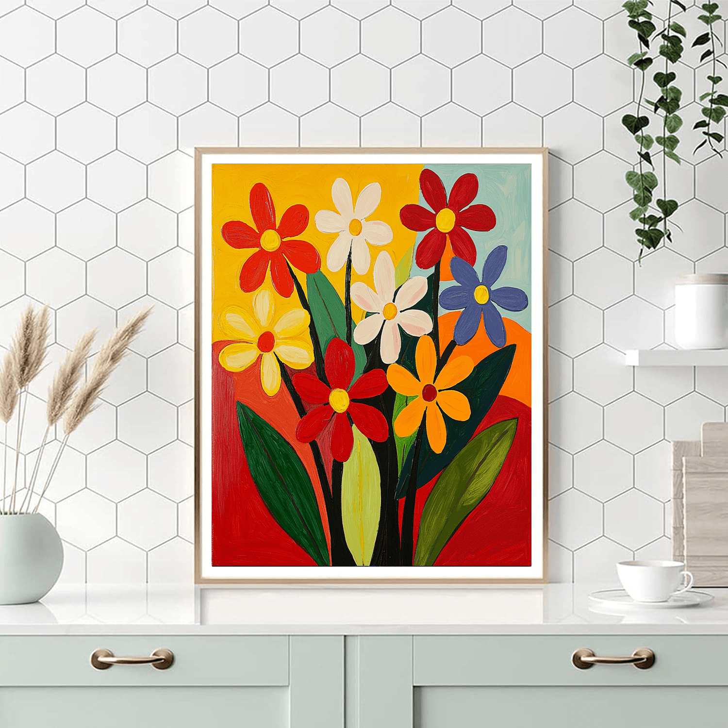 Henri Matisse Inspired Blossom Magic  Painting By Numbers Kit