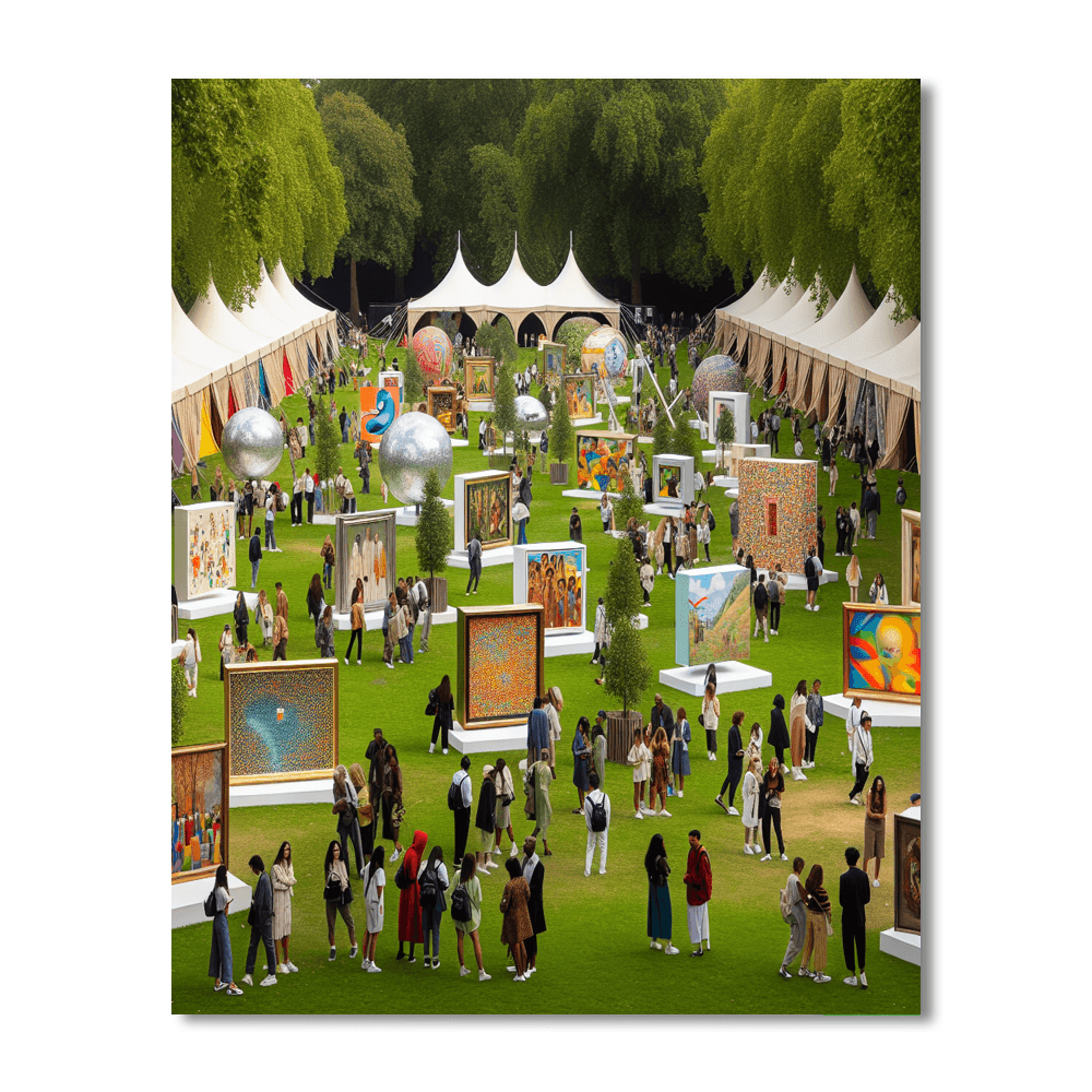 Frieze London - London, United Kingdom Paint By Number