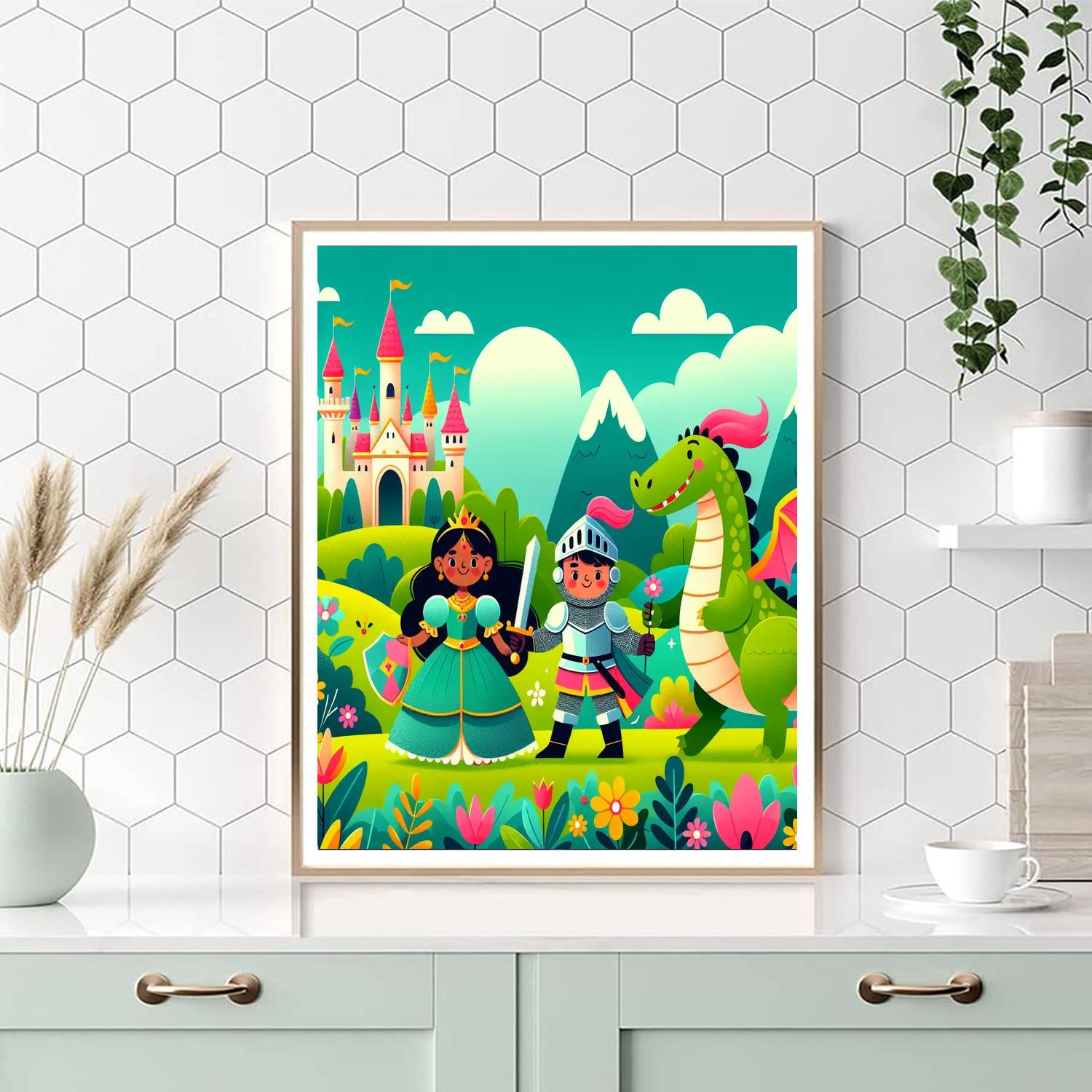 Adventure In Fairytale Land Paint By Number