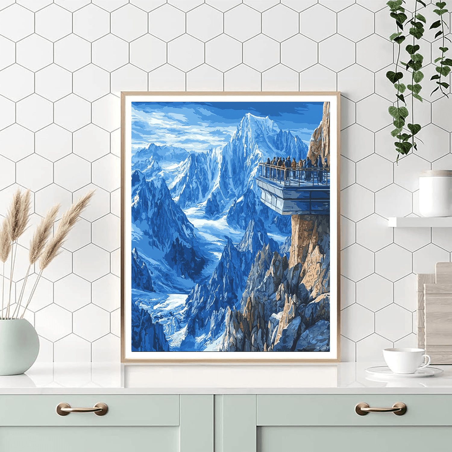 Aiguille Du Midi Paint By Numbers Kits