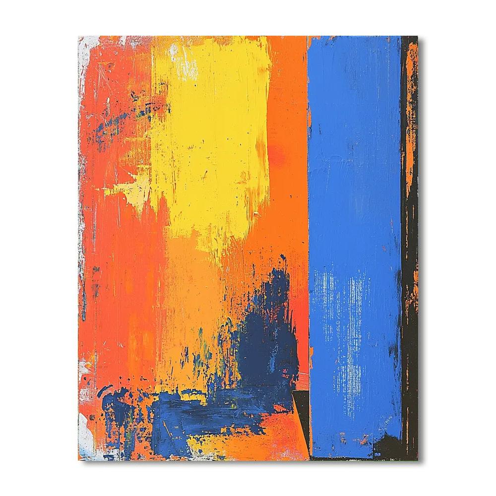 Jean-Michel Basquiat Inspired Chaotic Harmony  Paint By Numbers Kits