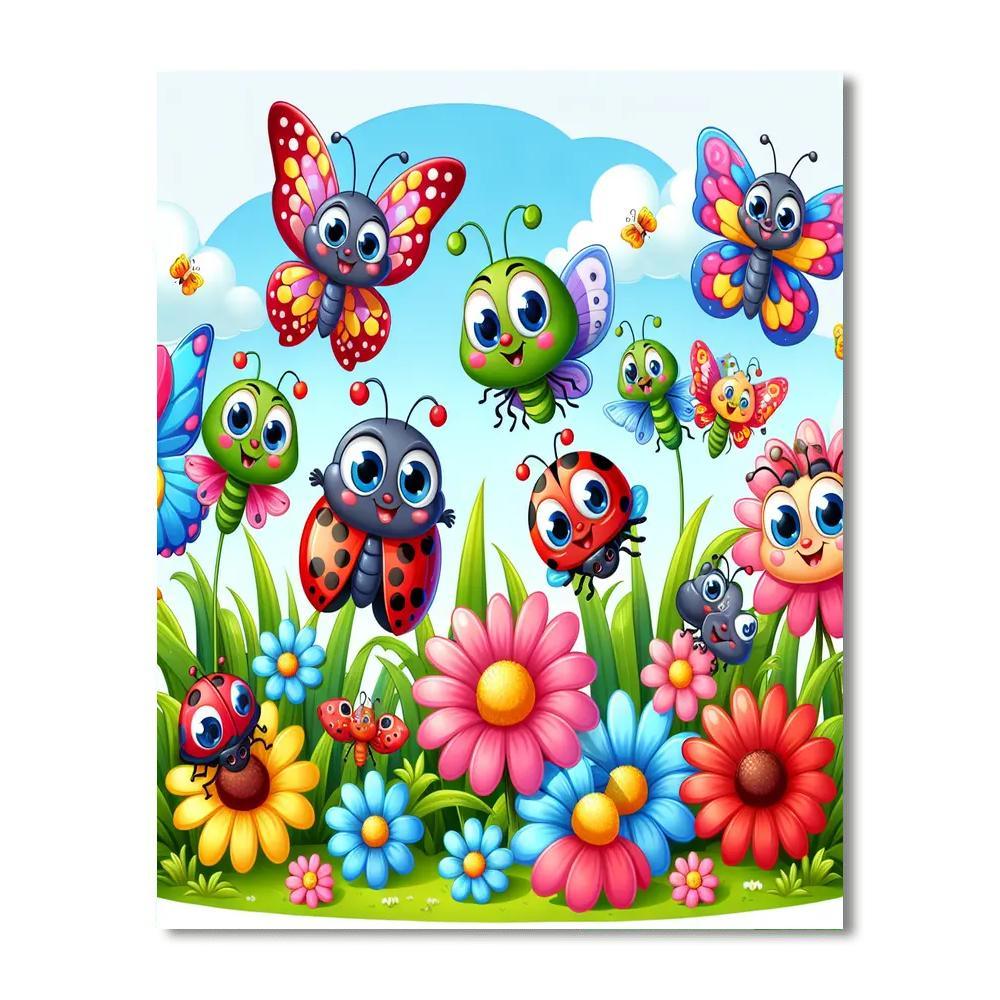 Giggle Garden Numbered Painting Kits