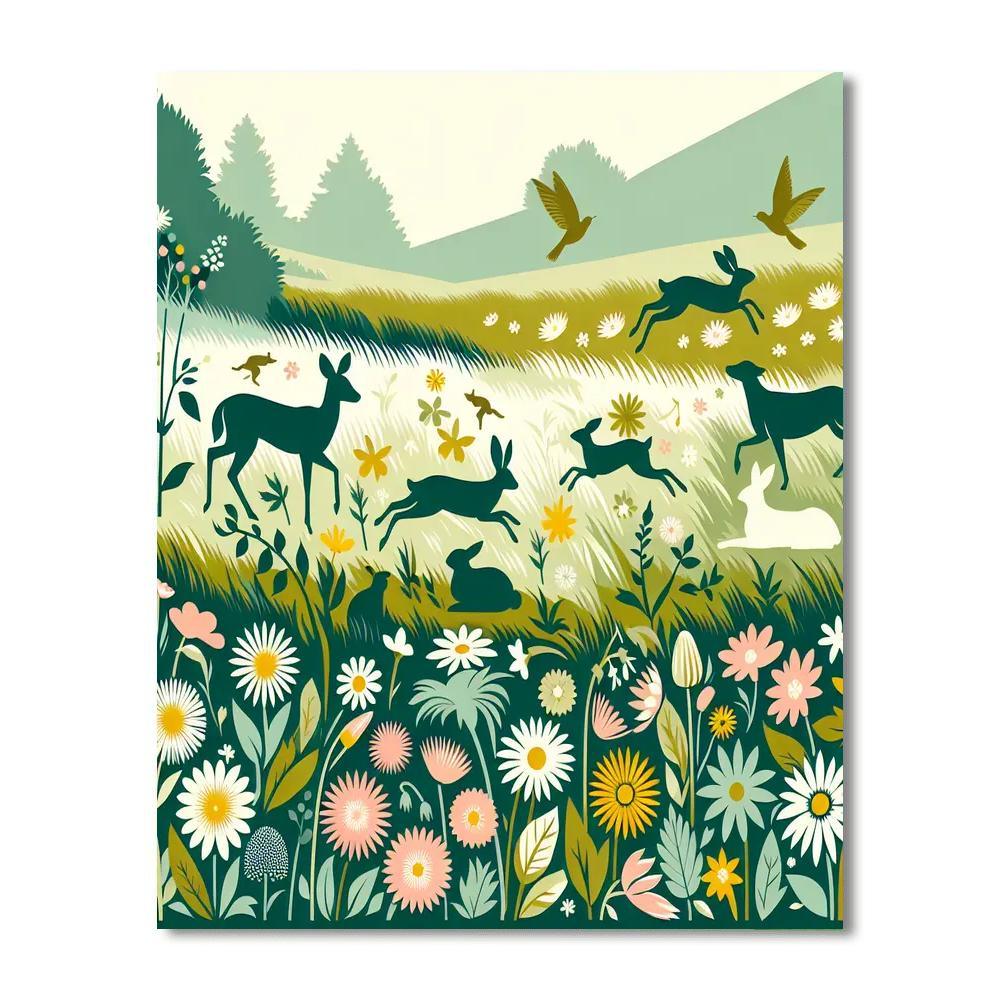 Meadow Musings Numbered Painting Kits