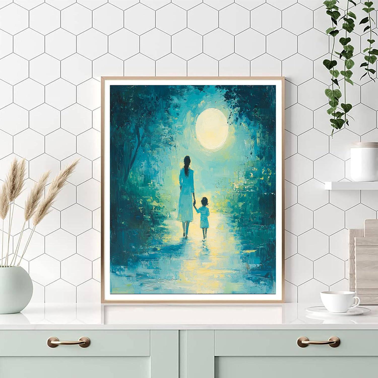 Moonlit Stroll Numbered Painting Kits