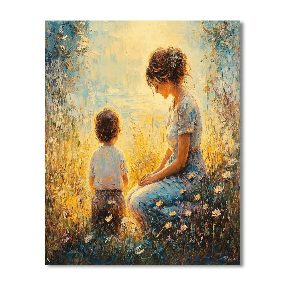 A Mother’s Prayer Paint By Numbers