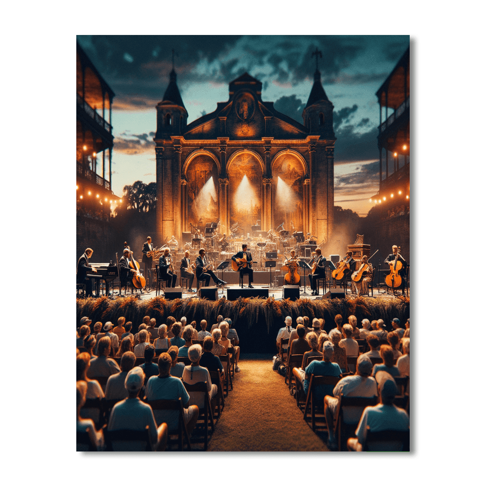 Savannah Music Festival - Georgia, Usa Paint By Number