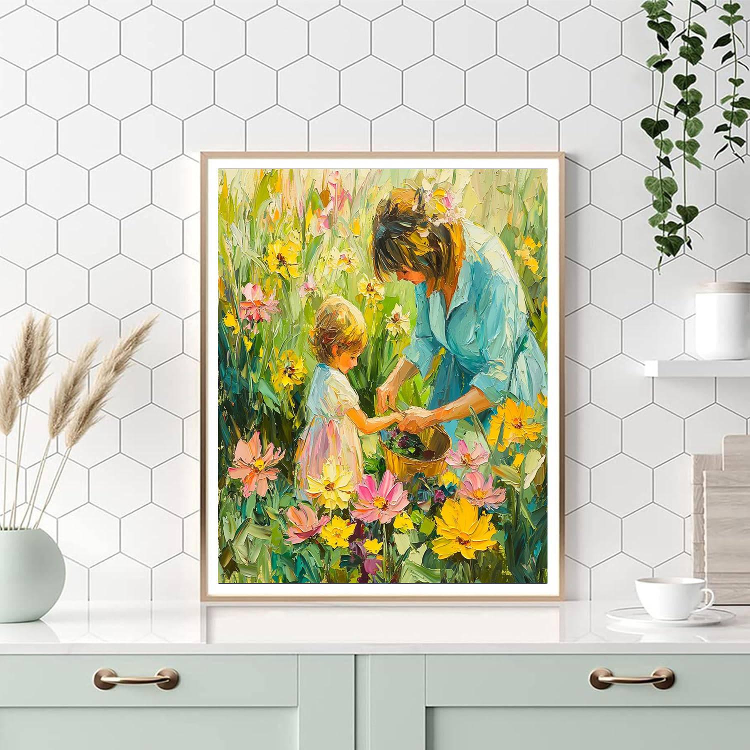 A Mother’s Garden Paint By Numbers Kits