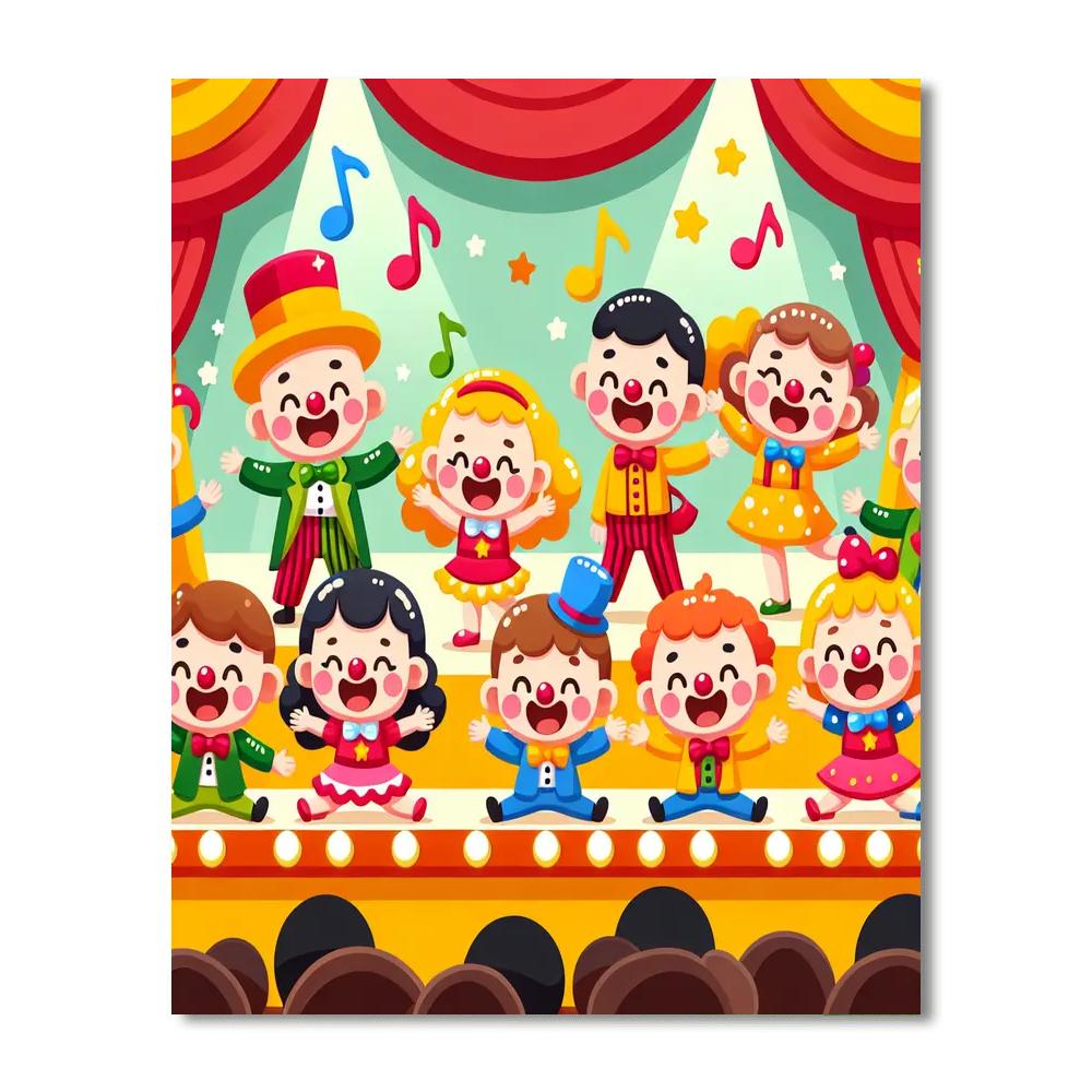 Superstars Of The Stage Numbered Painting Kits