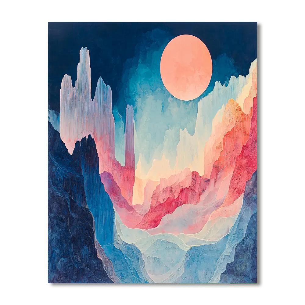 Max Ernst Inspired Ephemeral Echoes  Paint By Numbers