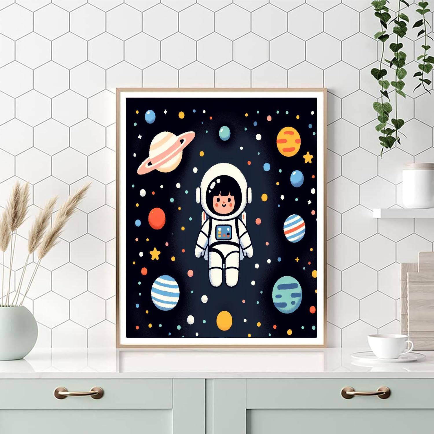 Galaxy Explorer Adventure Paint By Number